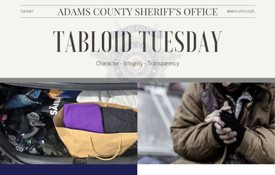 Adams County Records Technician Lauded for Providing Warmth to the Vulnerable