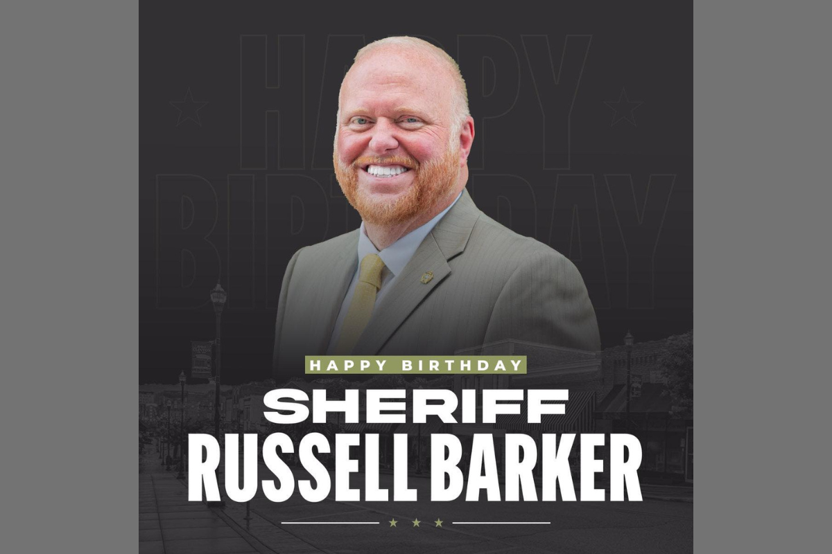 Anderson County Sheriff Russell Barker Celebrates Birthday With