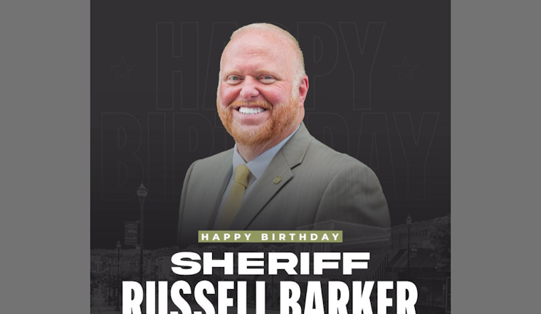 Anderson County Sheriff Russell Barker Celebrates Birthday With Heartfelt and Humorous Tribute From His Office
