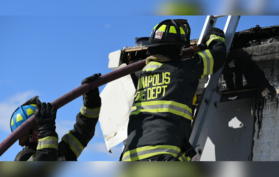Annapolis Apartment Building Escapes Major Damage After Rooftop Fire, No Injuries Reported