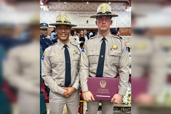 Arizona Trooper Kamron Debelak Graduates from Prestigious Police Academy Exchange in Abu Dhabi