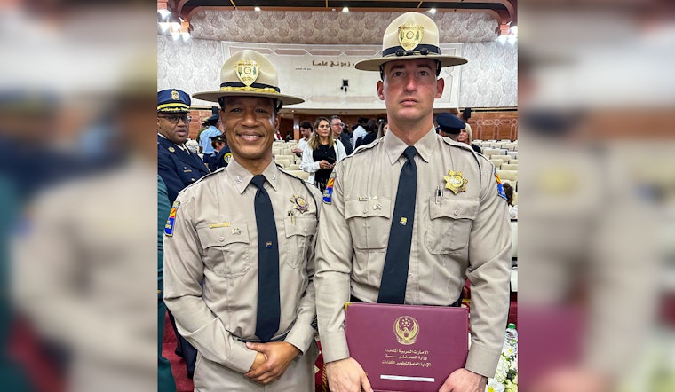 Arizona Trooper Kamron Debelak Graduates from Prestigious Police Academy Exchange in Abu Dhabi