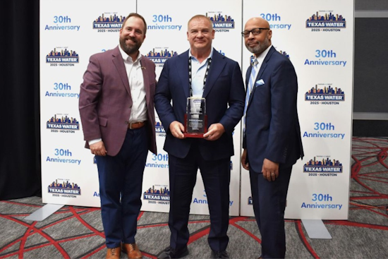 Arlington Engineer Honored with Sidney L. Allison Award at Texas Water 2025 in Houston