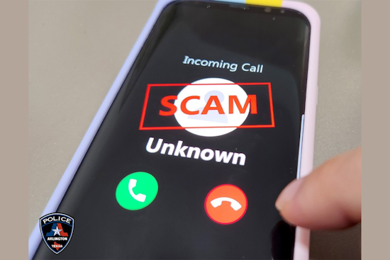 Arlington Police Warn of Scammers Impersonating Officers, Demand Payment to Void Warrants