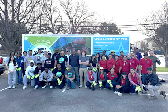 Arlington Volunteers Triumph Over Dust Storm to Remove 7.78 Tons of Litter in Neighborhood Cleanup