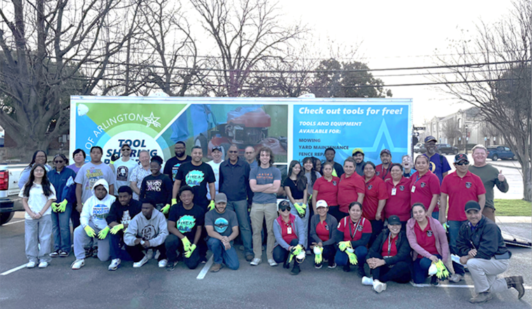 Arlington Volunteers Triumph Over Dust Storm to Remove 7.78 Tons of Litter in Neighborhood Cleanup