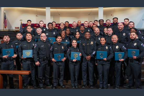 Arlington Welcomes 37 New Police Officers as Academy Class 70 Graduates Join the Force