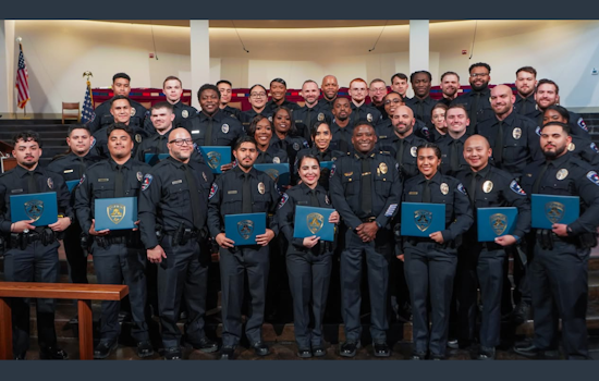 Arlington Welcomes 37 New Police Officers as Academy Class 70 Graduates Join the Force