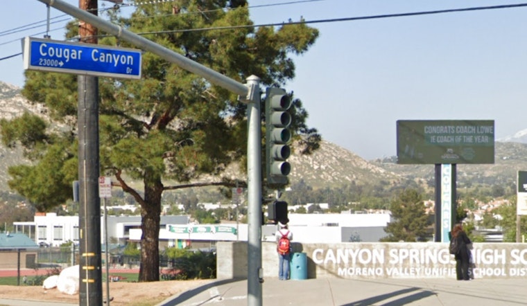 Armed Robbery Alert: Duo Nabbed with Gun on Moreno Valley High School Campus!