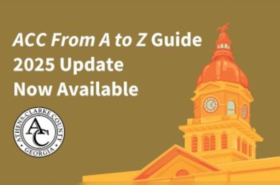 Athens-Clarke County Launches Updated "ACC from A to Z" Guide for Government and Community Services