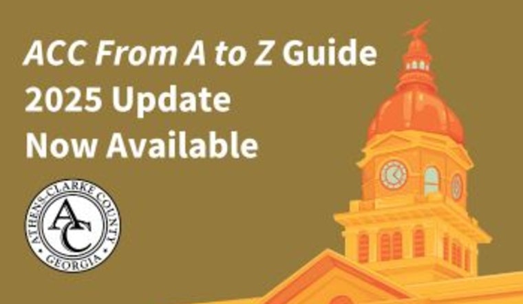 Athens-Clarke County Launches Updated "ACC from A to Z" Guide for Government and Community Services