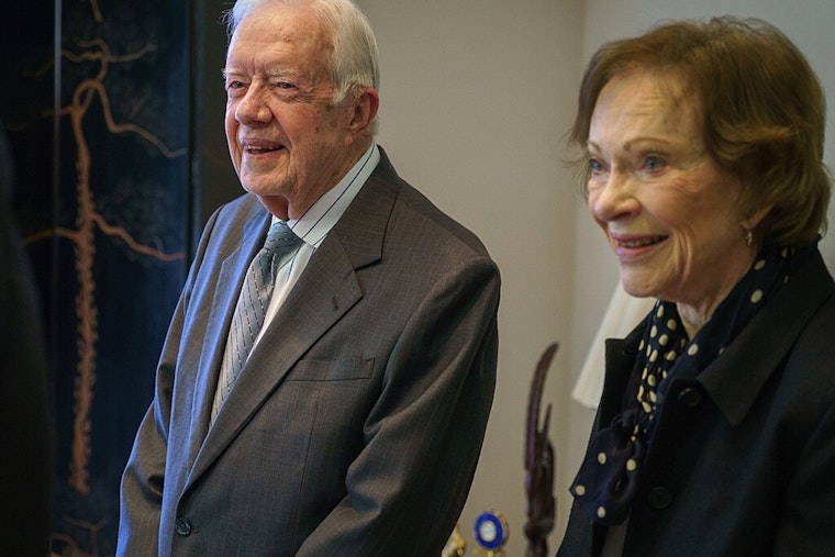 Atlanta Airport Honors Jimmy and Rosalynn Carter with Vivid Mural by Local Artist Fabian Williams