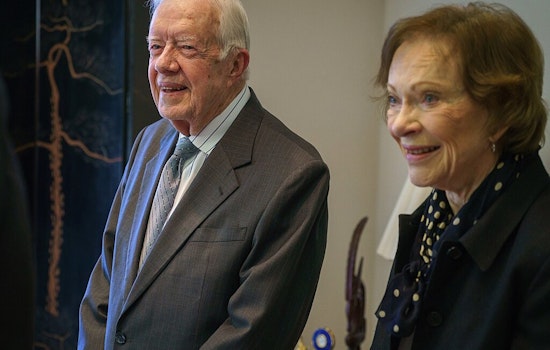 Atlanta Airport Honors Jimmy and Rosalynn Carter with Vivid Mural by Local Artist Fabian Williams