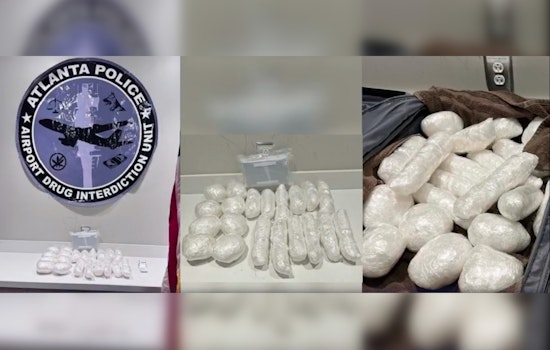 Atlanta Police Seize Over 40 Pounds of Meth and Fentanyl at Hartsfield Jackson Airport and Arrest Suspect