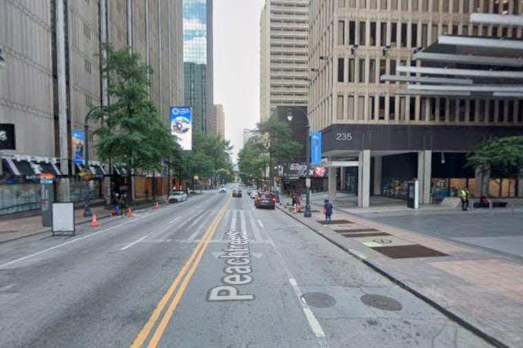 Atlanta to Remove Misleading Crosswalk on Peachtree Street After Pedestrian Fatality