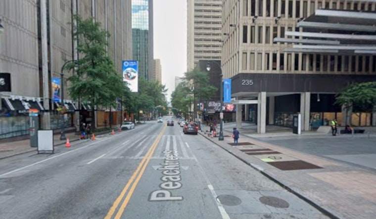Atlanta to Remove Misleading Crosswalk on Peachtree Street After Pedestrian Fatality