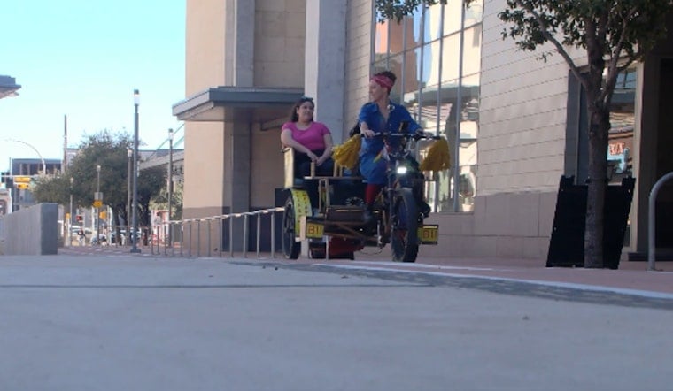Austin Advises Safety Helmets and Guidelines for Pedicab Riders During Spring Festival Season