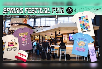 Austin-Bergstrom International Airport Transforms into a Music Venue with SXSW Pop-Up Shops for Festival-Goers