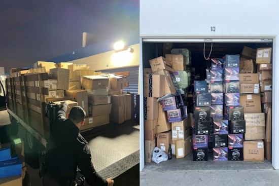 Baldwin Park Police Uncover Stash of Stolen Goods from Tri-County Theft Ring, Seek Public's Aid in Identifying Victims