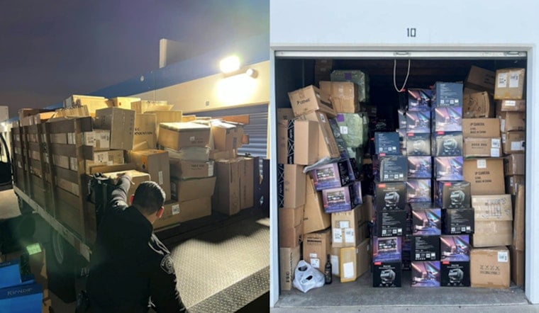 Baldwin Park Police Uncover Stash of Stolen Goods from Tri-County Theft Ring, Seek Public's Aid in Identifying Victims