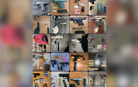 Baltimore Police Seize Over 400 Illegal Firearms Amid Crackdown on Violence and Drug Trafficking
