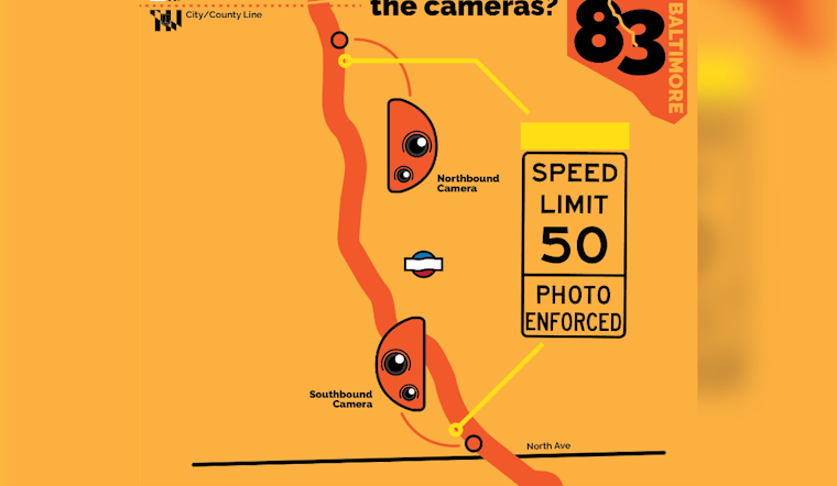 Baltimore Relocates Speed Cameras on Jones Falls Expressway, Enforcement and Citations to Commence Post-Grace Period