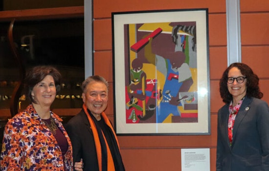 Bellevue Enriches Public Art Collection with Donation of Jacob Lawrence Lithograph by Philanthropists Jerry and Charlene Lee
