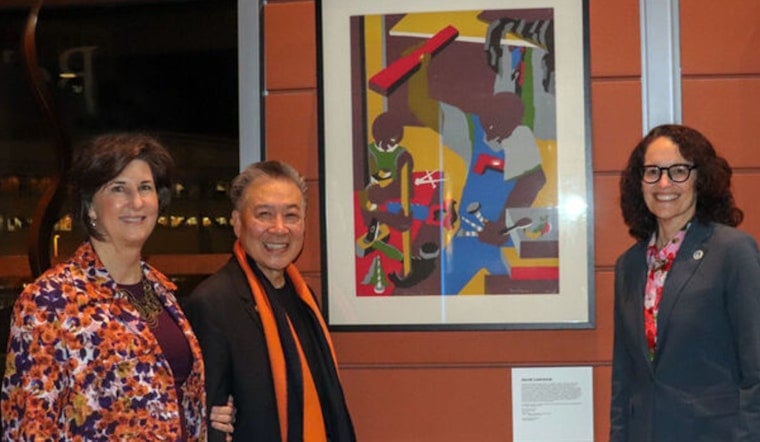 Bellevue Enriches Public Art Collection with Donation of Jacob Lawrence Lithograph by Philanthropists Jerry and Charlene Lee