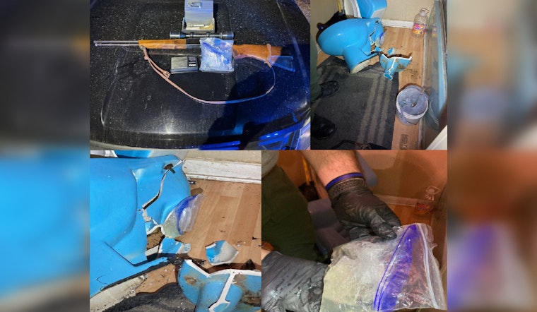 Benton and Humphreys County Sheriffs Discover Large Meth Stash in Toilet During Joint Drug Raid
