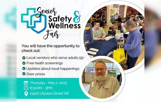 Blaine Residents Invited to Senior Safety & Wellness Fair on May 1