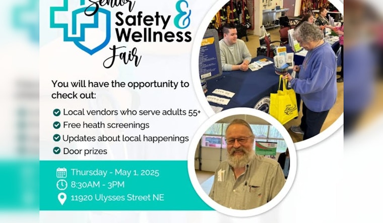 Blaine Residents Invited to Senior Safety & Wellness Fair on May 1