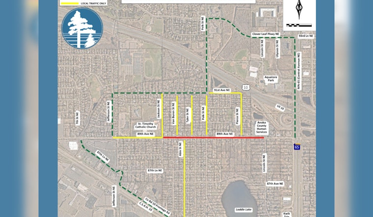 Blaine's 89th Avenue Set for 9-Week Closure Amid Citywide Infrastructure Overhaul
