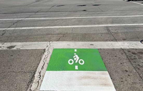 Blue Ash Rolls Out Bike Boxes at Intersections to Enhance Cyclist Safety and Control Traffic Signals