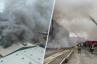 Boston Firefighters Battle 6-Alarm Blaze at Roxbury Trash Transfer Station