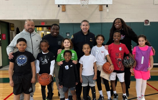 Boston Police and Youth Connect on the Court with Game Changers Basketball Program in Dorchester