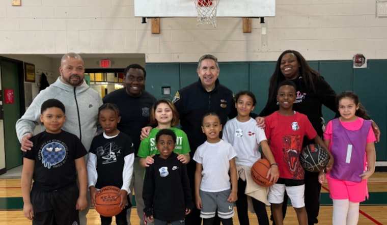 Boston Police and Youth Connect on the Court with Game Changers Basketball Program in Dorchester