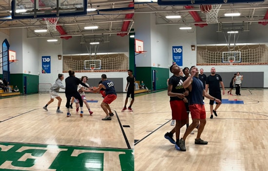 Boston Police Build Bridges with Community Through Basketball Game at Charlestown Boys & Girls Club
