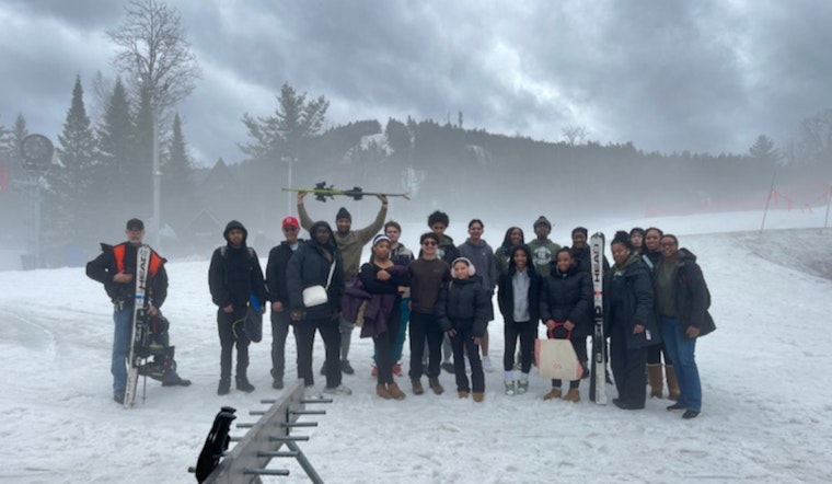 Boston Police Department Teams Up with YES Program for Youth Ski Trip to Pats Peak Despite Foggy Weather