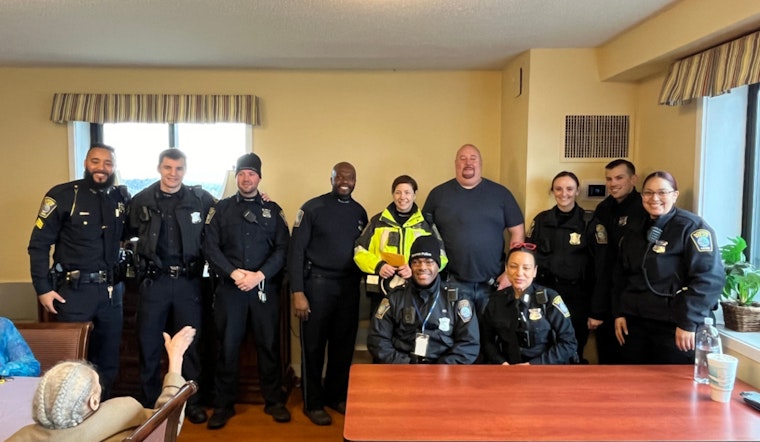 Boston Police Engage in Community Bonding with "Coffee & Bingo with a Cop" Event in Roxbury