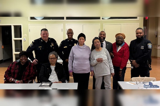 Boston Police Engage with Mattapan Residents to Strengthen Community Ties at Apple Grove Meeting