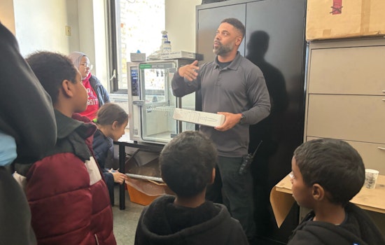 Boston's Young Minds Explore Policing Firsthand at BPD's D-14 Station Educational Tour