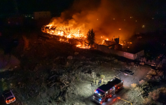 Boulder County Authorities Monitor Controlled Burn of Sugarmill Property Amid Hazardous Conditions