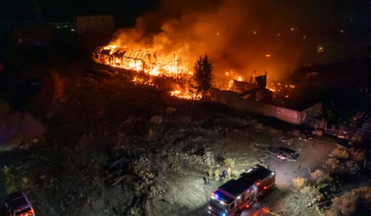 Boulder County Authorities Monitor Controlled Burn of Sugarmill Property Amid Hazardous Conditions