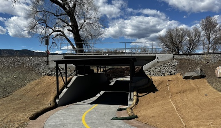 Boulder County Celebrates Connection of Fourmile Canyon Creek Path to LoBo Trail System with New Underpass