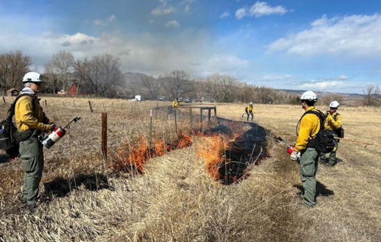 Boulder Officials Conduct Controlled Burn, Advise Against 911 Calls for Smoke Sightings South of Arapahoe Rd