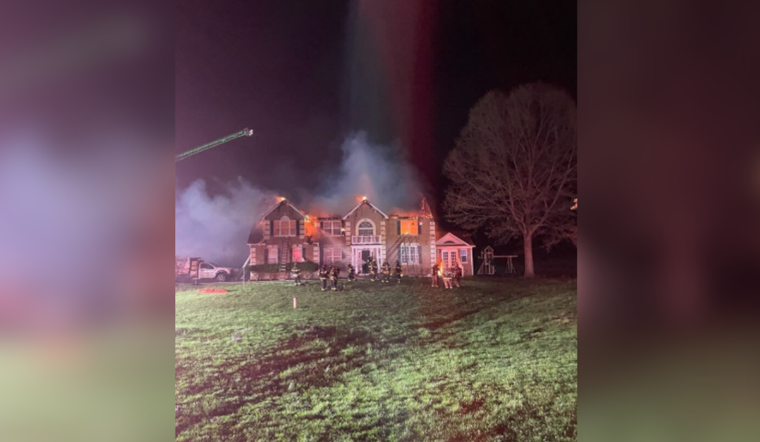 Bowie Firefighters Battle Early Morning Blaze on Stan Fey Drive, No Injuries Reported