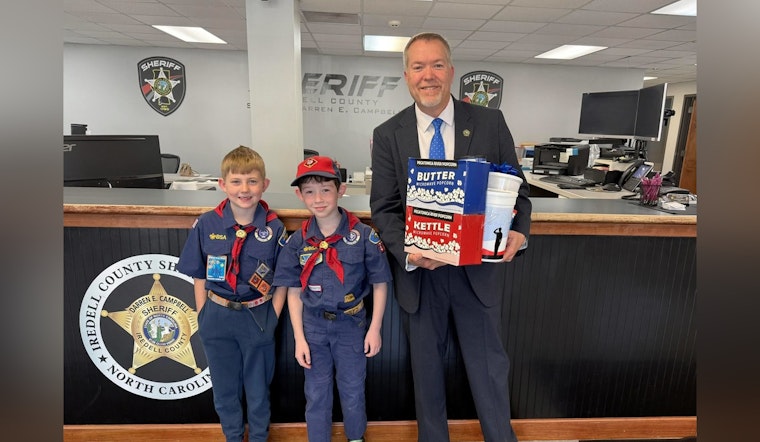 Boy Scout Troop 337 Brightens Day for Local Law Enforcement with Homemade Treats in Show of Appreciation