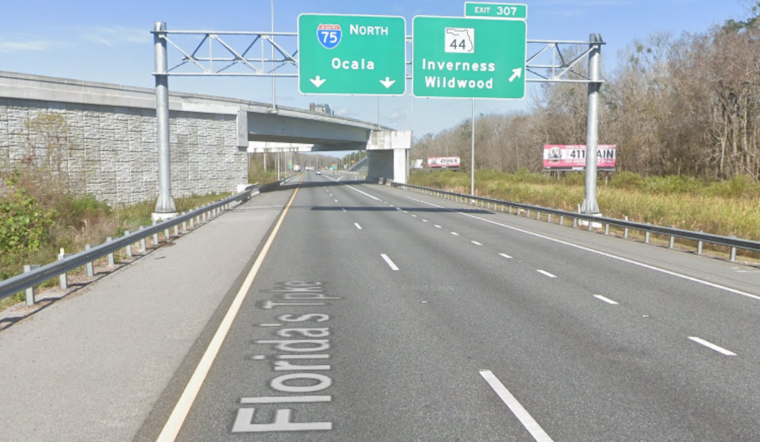 Bridge Collision on I-75 in Sumter County Causes Major Traffic Delays, Northbound Lanes Reopened