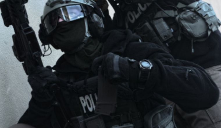 Brooklyn Park and St. Cloud Police Departments' Tactical Training Causes Buzz in the Neighborhood
