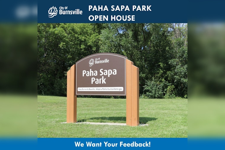 Burnsville Residents Invited to Shape Future of Paha Sapa Park at Upcoming Open House Event